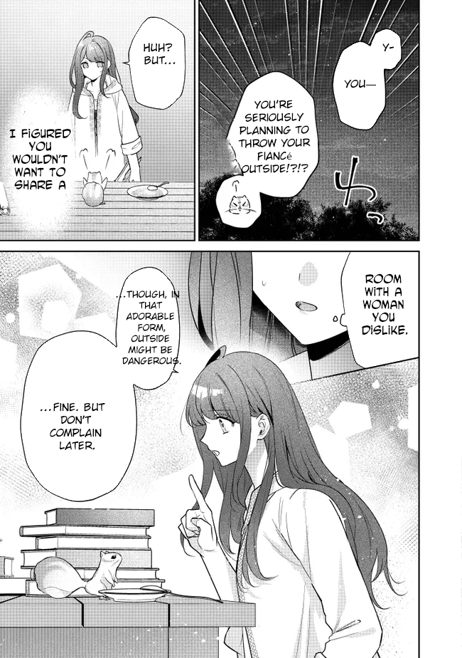 My Fiancé, Who Used to Hate Me, Turned into a Squirrel and Came to Me for Help. Chapter 1 Page 43